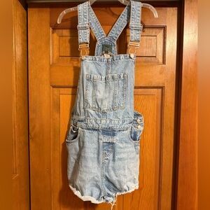 Wild Fable Light Blue Denim Overalls